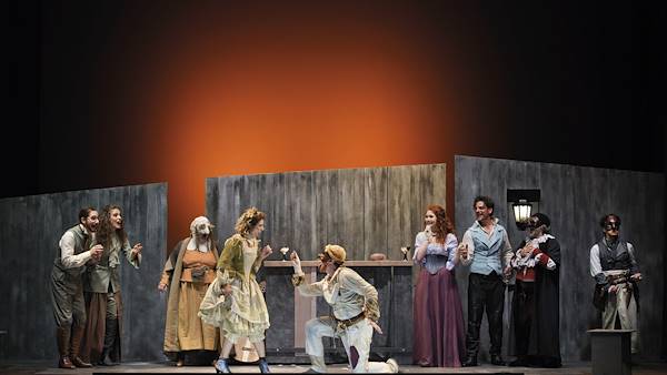 ARLECCHINO MUTO PER SPAVENTO