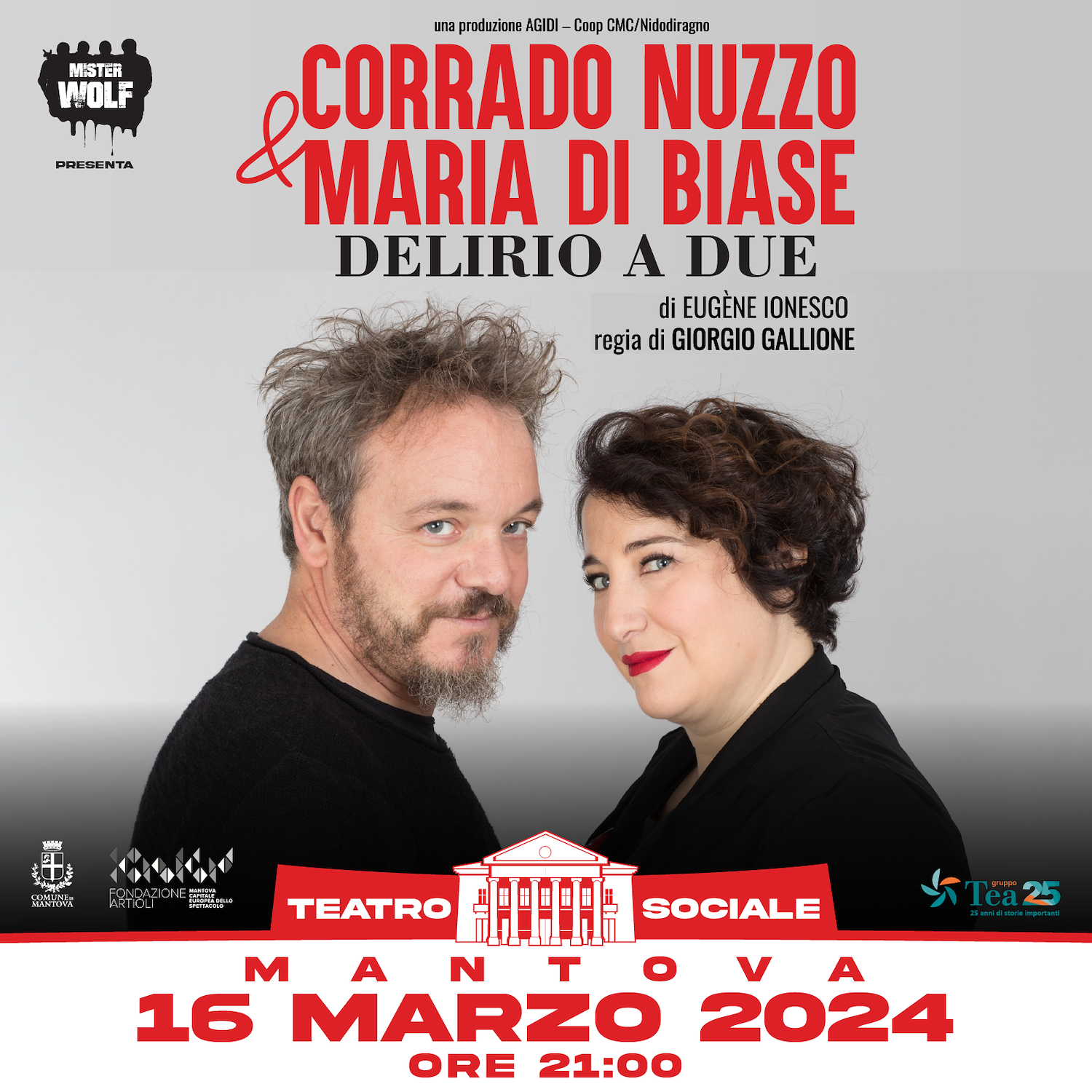  DELIRIO A DUE di EUGÈNE IONESCO