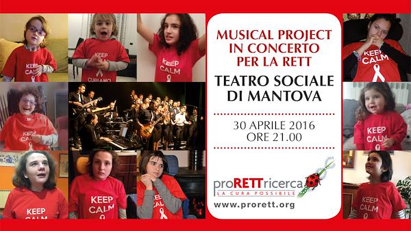 Musical Project in concerto per la Rett