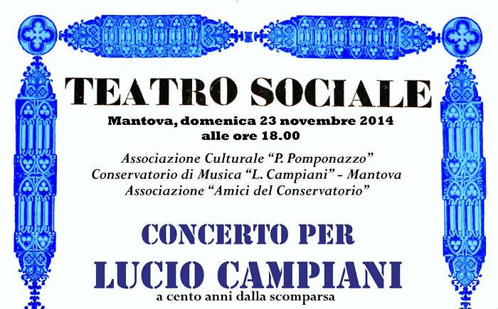 Concerto per Lucio Campiani