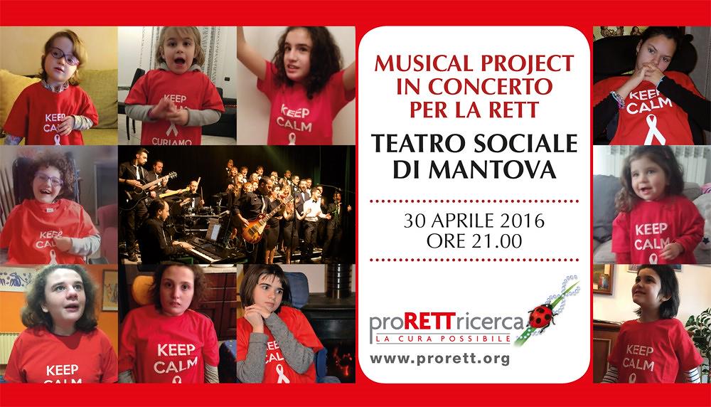 Musical Project in concerto per la Rett