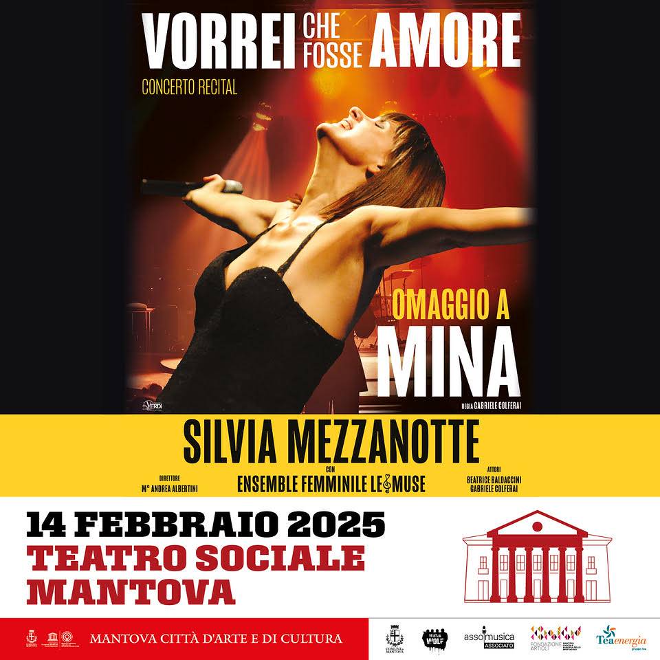 SILVIA MEZZANOTTE - VORREI CHE FOSSE AMORE  - OMAGGIO A MINA