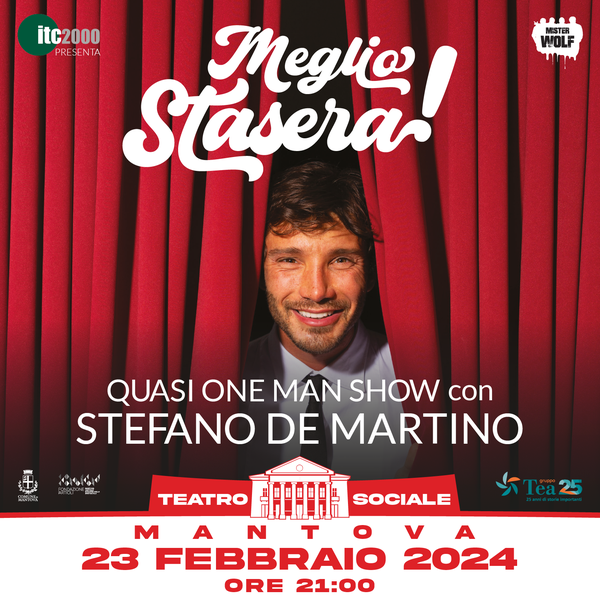STEFANO DE MARTINO - MEGLIO STASERA